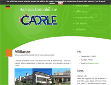 Tablet Screenshot of agenziacaorle.it